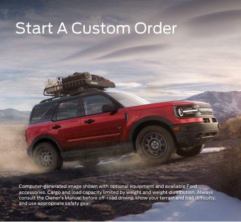 Start a custom order | Westlie Ford in Minot ND